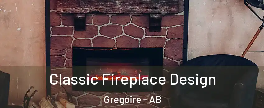  Classic Fireplace Design Gregoire - AB
