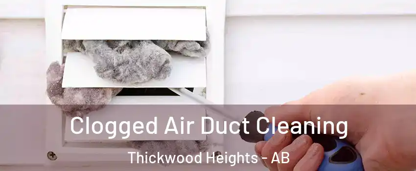  Clogged Air Duct Cleaning Thickwood Heights - AB