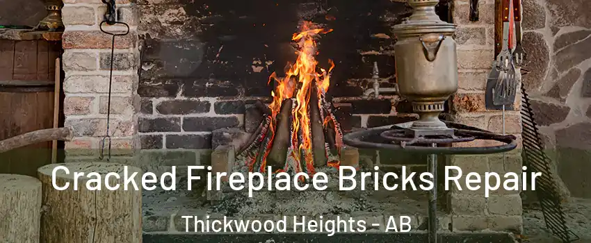  Cracked Fireplace Bricks Repair Thickwood Heights - AB