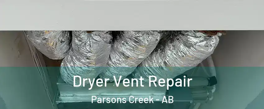  Dryer Vent Repair Parsons Creek - AB