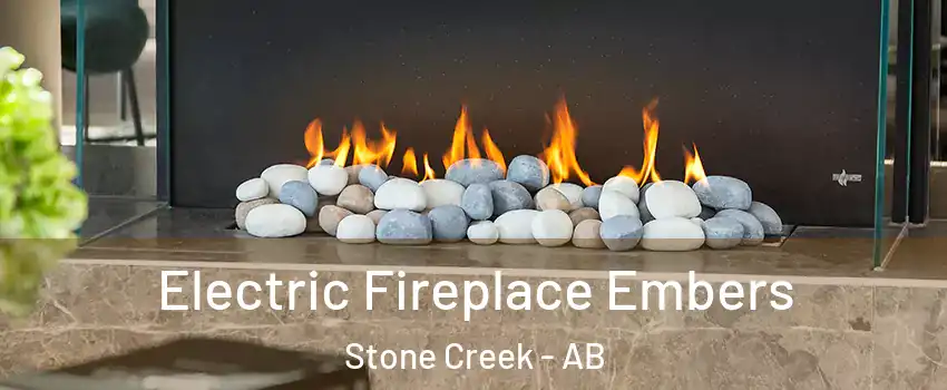  Electric Fireplace Embers Stone Creek - AB