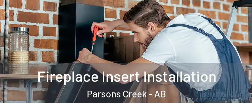  Fireplace Insert Installation Parsons Creek - AB