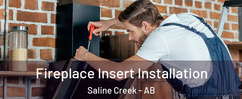  Fireplace Insert Installation Saline Creek - AB
