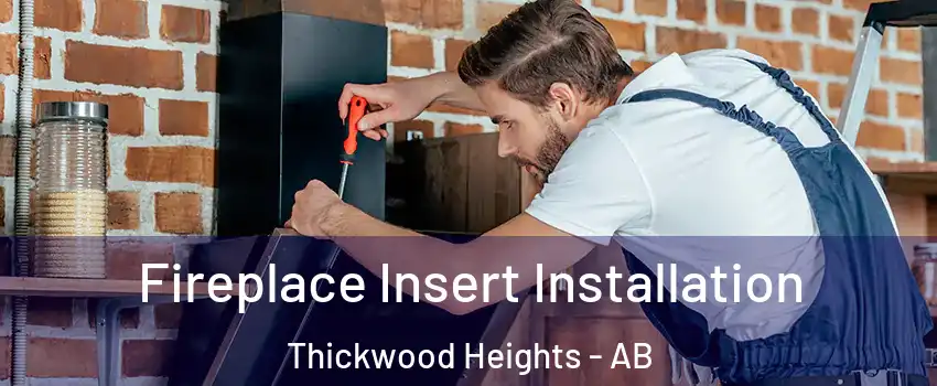  Fireplace Insert Installation Thickwood Heights - AB