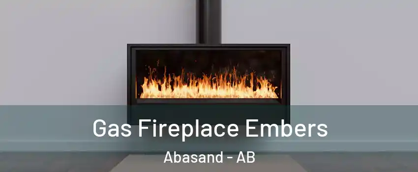  Gas Fireplace Embers Abasand - AB