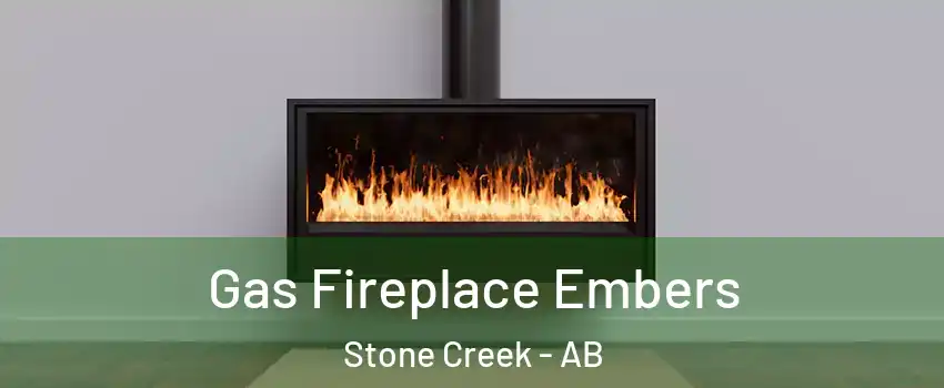  Gas Fireplace Embers Stone Creek - AB