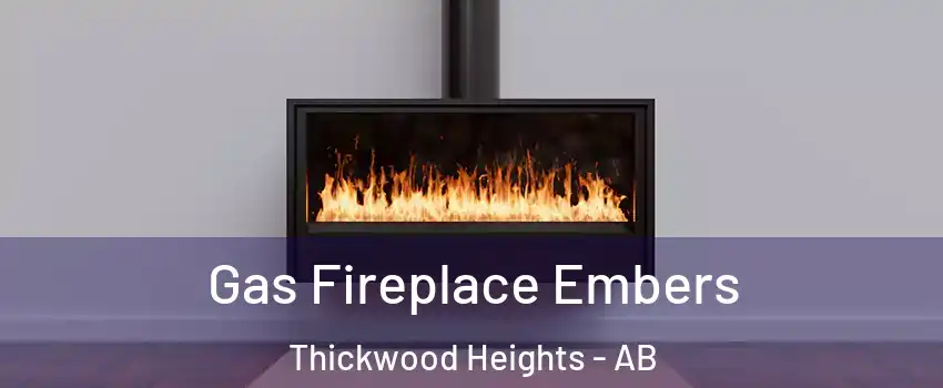 Gas Fireplace Embers Thickwood Heights - AB