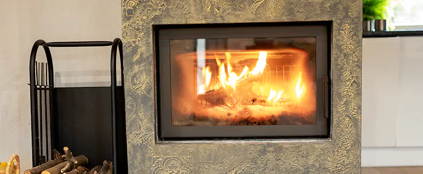 Decorative Electric Fireplace Installation in Wood Buffalo, AB