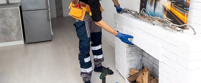 Outdoor Fireplace Restoration in Wood Buffalo, Alberta