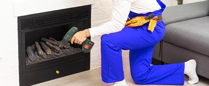 B-Vent Gas Fireplace Installation in Wood Buffalo, AB