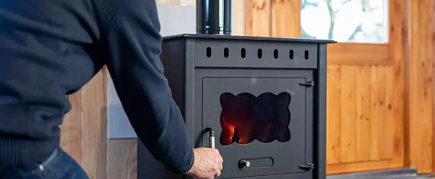 Pellet Stove Chimney Pipe Installation in Wood Buffalo, AB