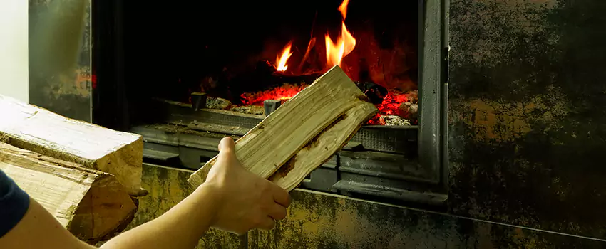 Wood Stove Heat Resistant Wall Repair in Wood Buffalo, Alberta