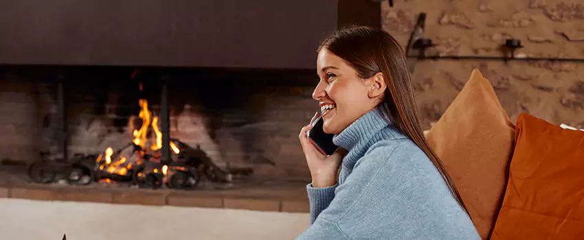 Dimplex Built-In Electric Fireplace Installation in Wood Buffalo, AB