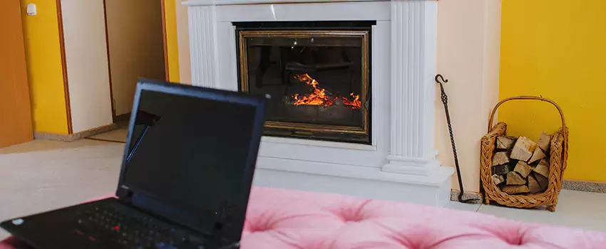 Valor Outdoor Gas Fireplace in Wood Buffalo, Alberta