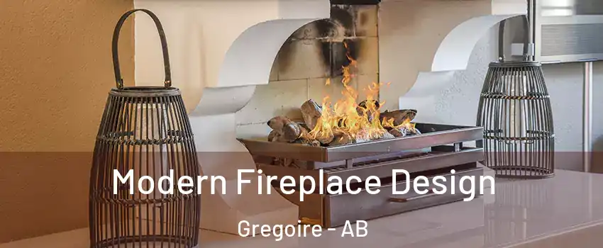  Modern Fireplace Design Gregoire - AB
