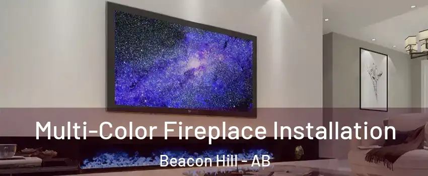  Multi-Color Fireplace Installation Beacon Hill - AB
