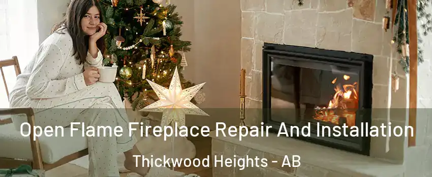  Open Flame Fireplace Repair And Installation Thickwood Heights - AB