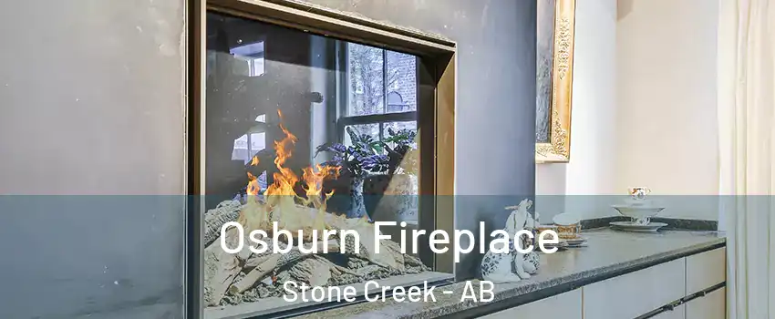  Osburn Fireplace Stone Creek - AB